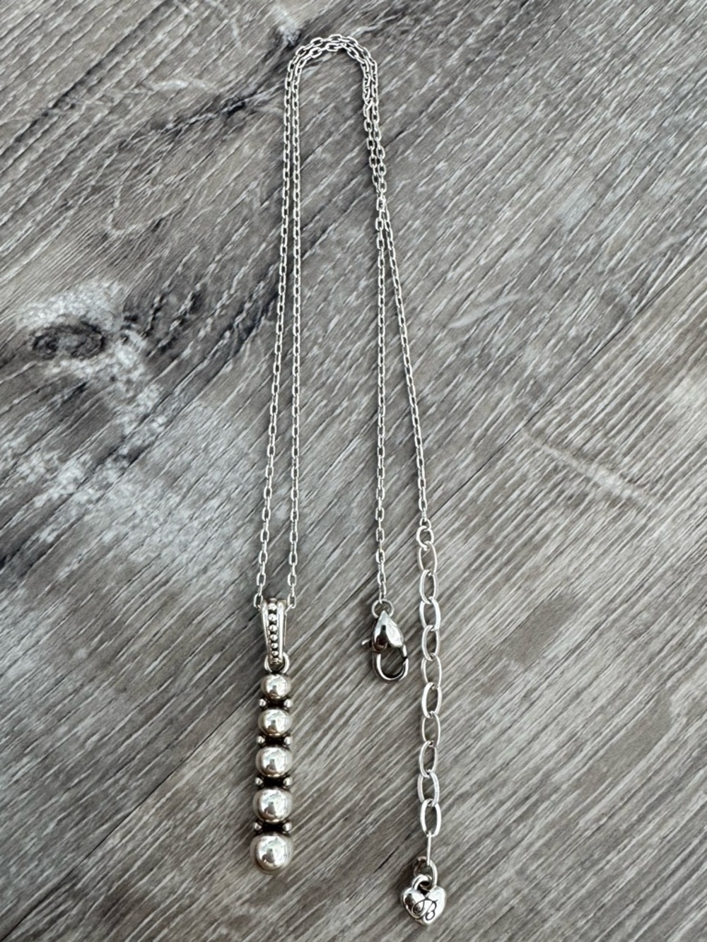 💖 BRIGHTON Pretty Tough Stud Cascade Adjustable Necklace - Picture 5 of 9